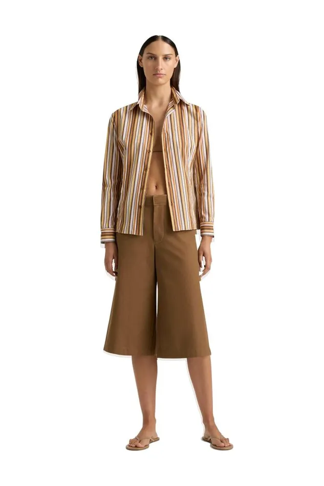 Women Faithfull The Brand Skirts and Shorts Cassis Short Umber