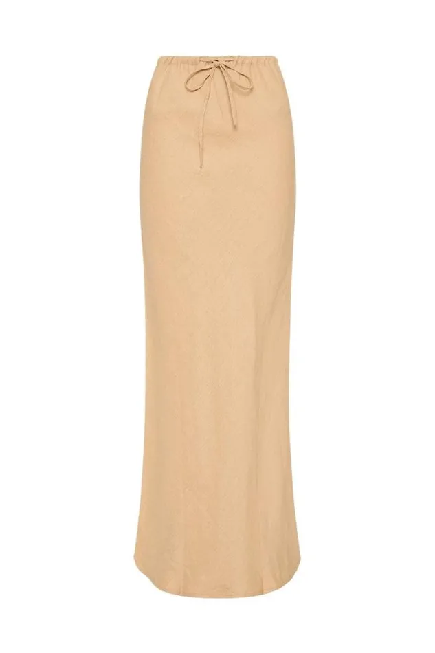 Women Faithfull The Brand Skirts and Shorts Cataline Skirt Wheat 8211 Final Sale