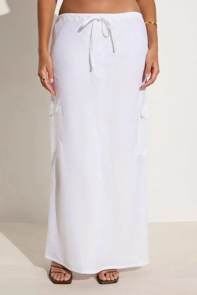 Women Faithfull The Brand Skirts and Shorts Katala Skirt White 8211 Final Sale