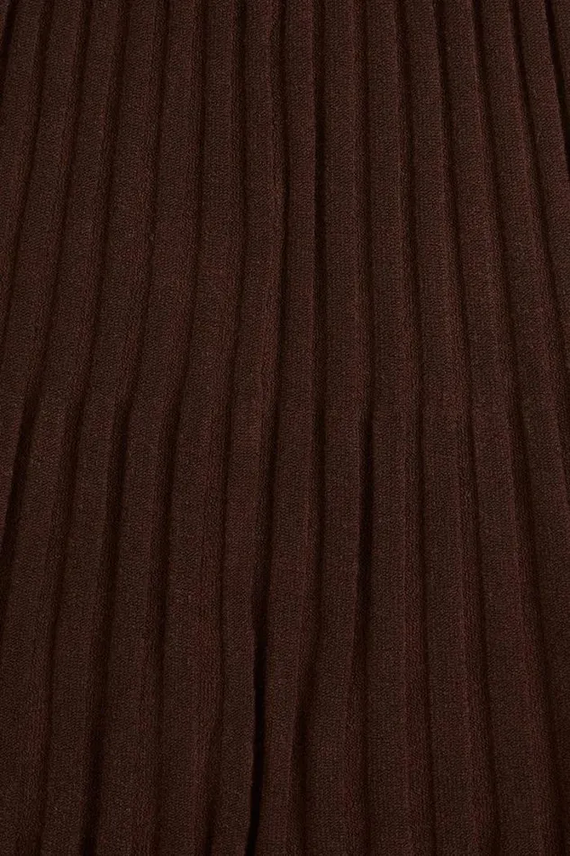 Women Faithfull The Brand Skirts and Shorts Mona Knit Skirt Coffee