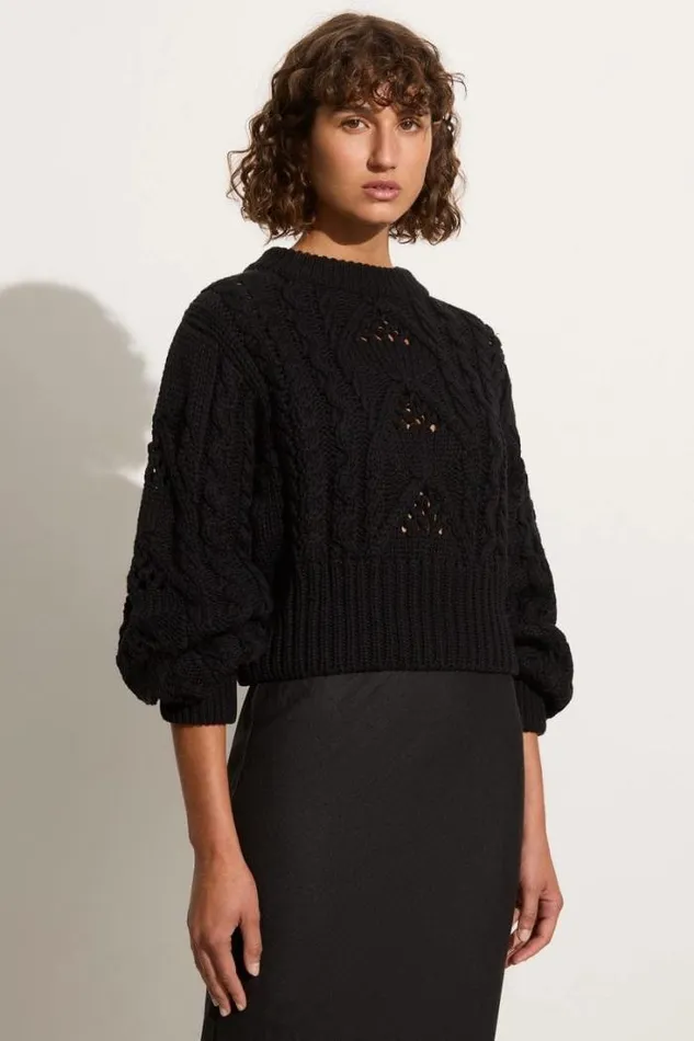 Women Faithfull The Brand Tops Alanna Knit Jumper Black