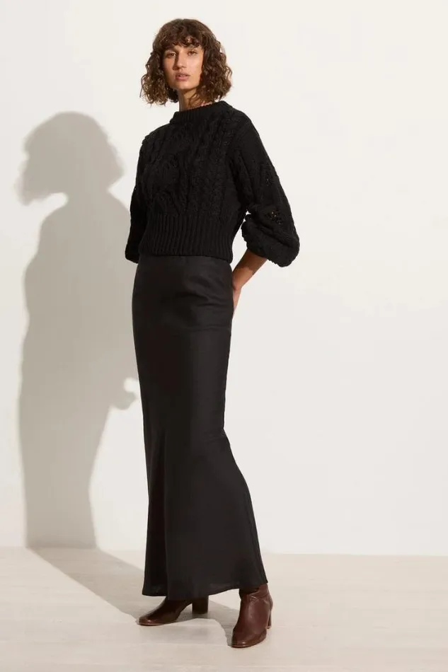 Women Faithfull The Brand Tops Alanna Knit Jumper Black