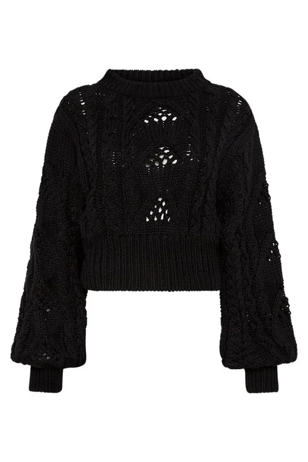Women Faithfull The Brand Tops Alanna Knit Jumper Black