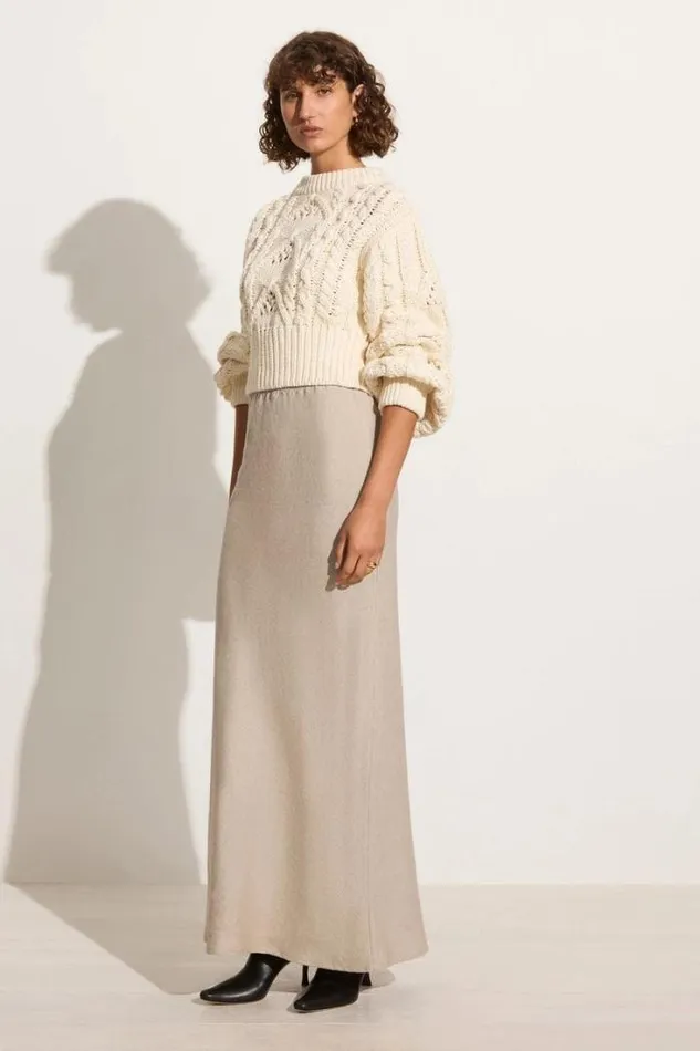 Women Faithfull The Brand Tops Alanna Knit Jumper Off White