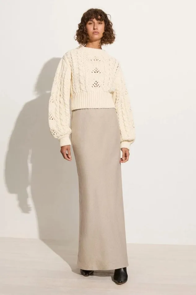 Women Faithfull The Brand Tops Alanna Knit Jumper Off White