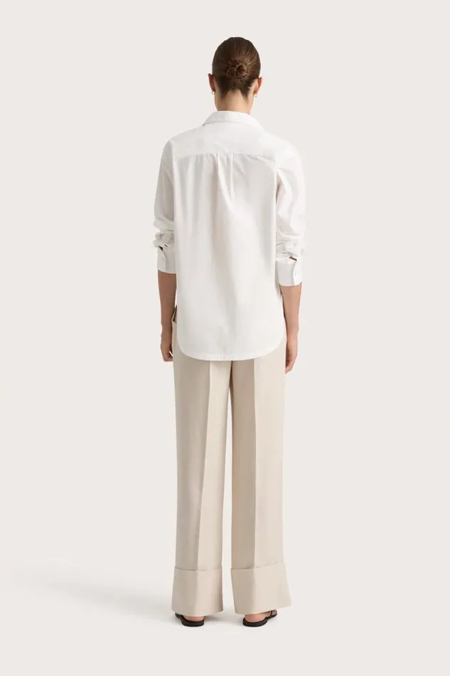 Women Faithfull The Brand Tops Alliste Shirt White