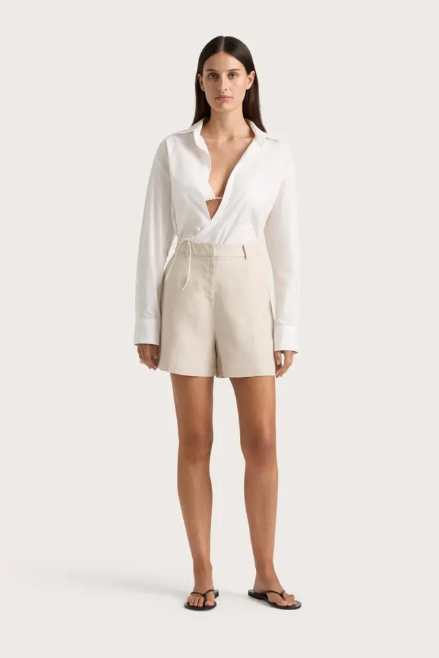 Women Faithfull The Brand Tops Alliste Shirt White