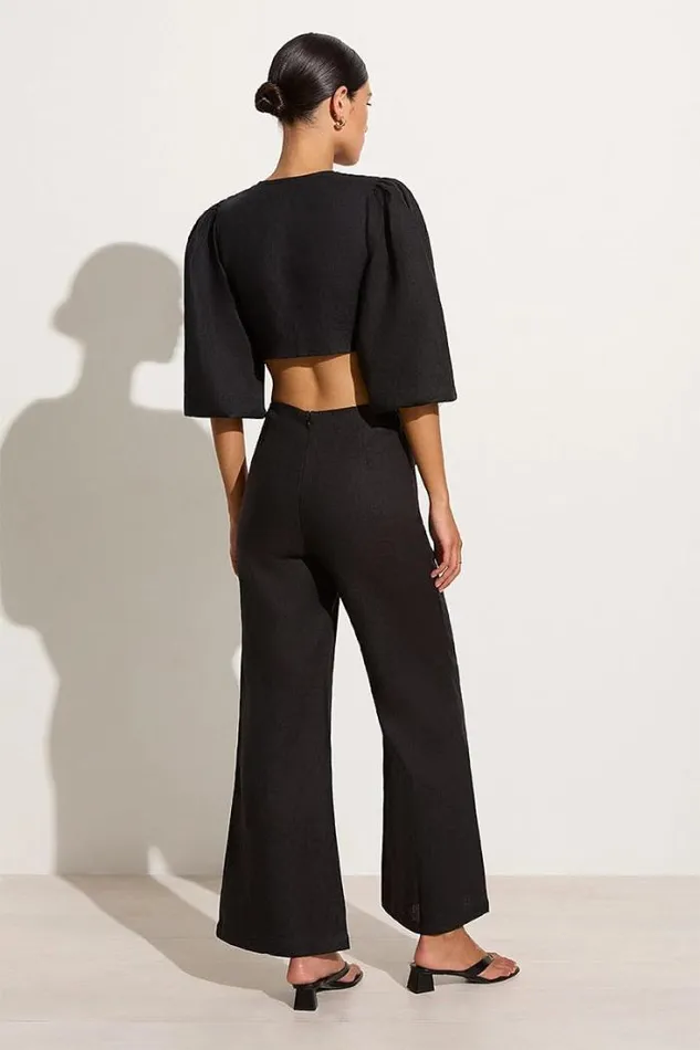 Women Faithfull The Brand Tops Ce Soir Top Black 8211 Final Sale