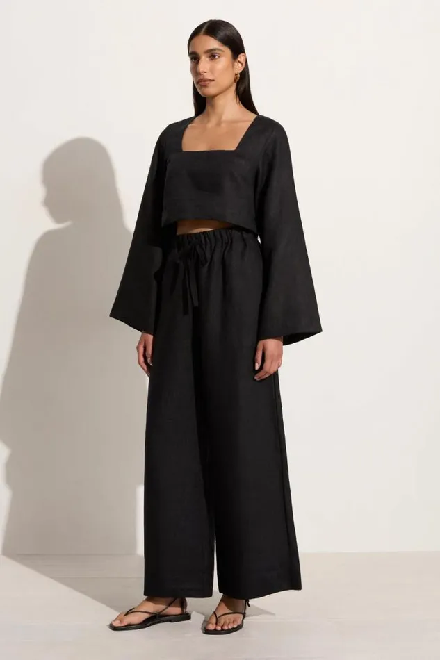 Women Faithfull The Brand Tops Eilish Top Black