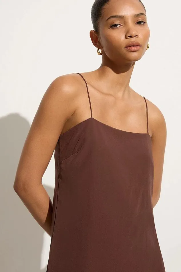 Women Faithfull The Brand Tops Koa Tunic Top Tobacco