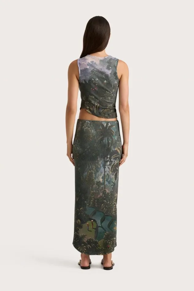 Women Faithfull The Brand Tops Loire Top Balinese Landscape