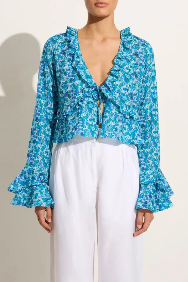 Women Faithfull The Brand Tops Lombardi Top Stellina Floral