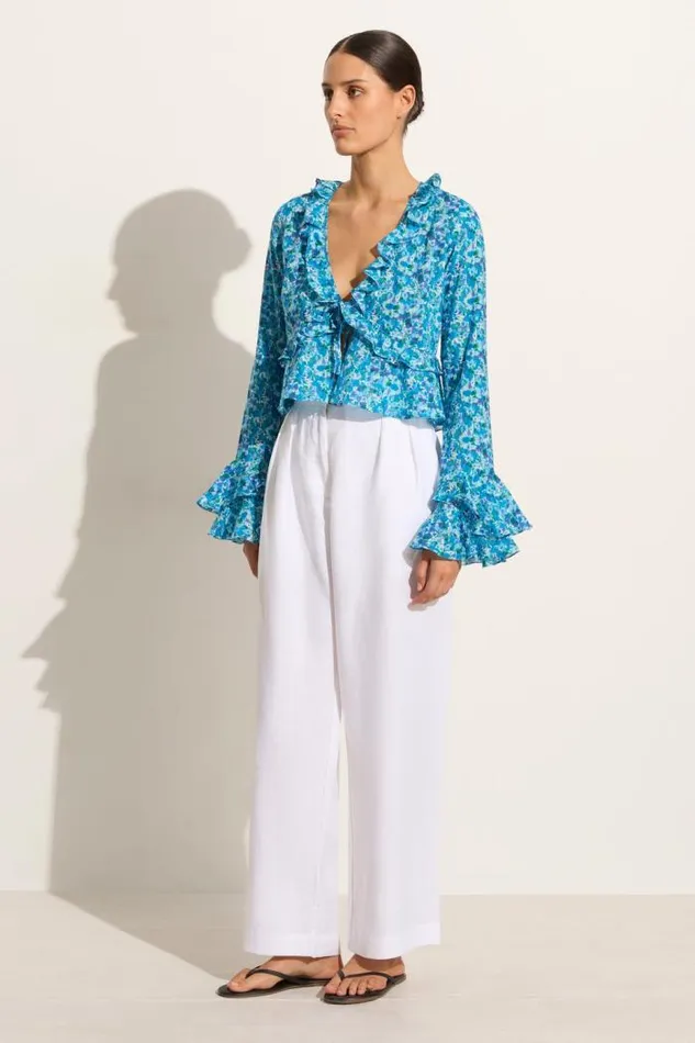 Women Faithfull The Brand Tops Lombardi Top Stellina Floral