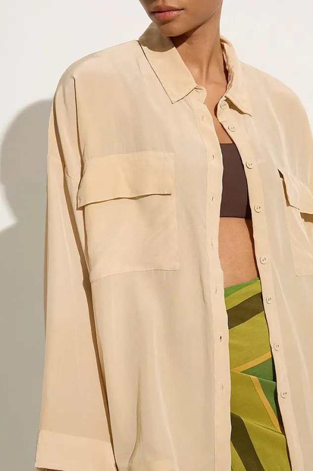 Women Faithfull The Brand Tops Martim Shirt Creme