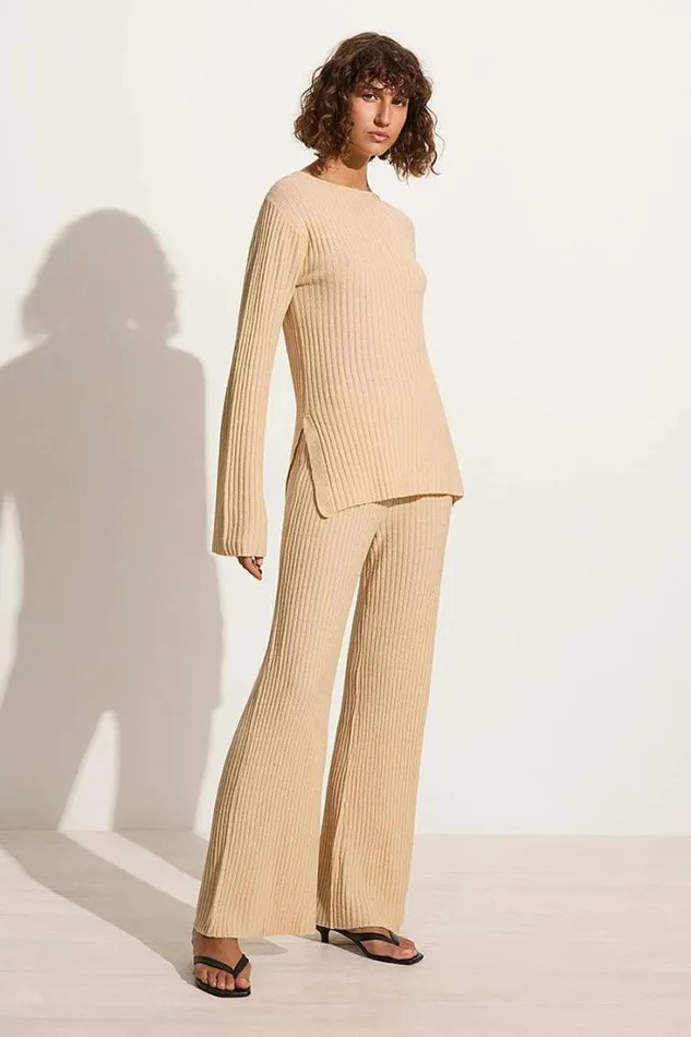 Women Faithfull The Brand Tops Mitras Tunic Top Beige
