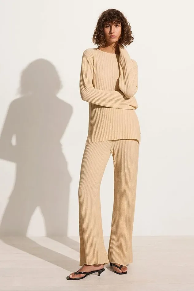 Women Faithfull The Brand Tops Mitras Tunic Top Beige