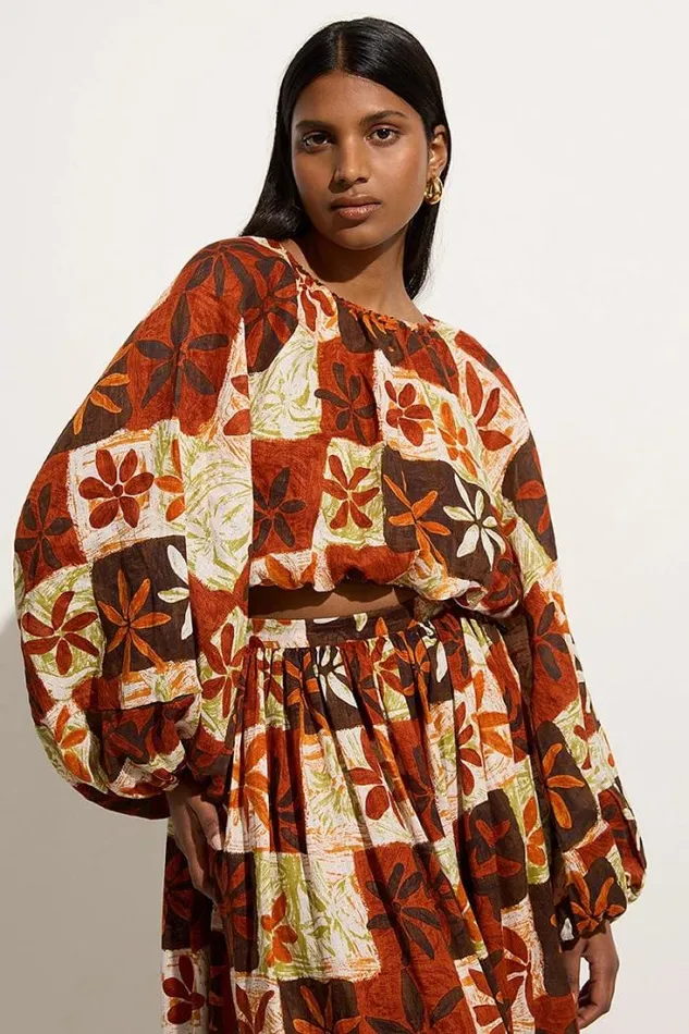 Women Faithfull The Brand Tops Pereira Top Tobago Floral