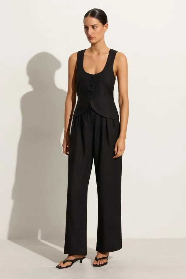 Women Faithfull The Brand Tops Stanze Vest Black