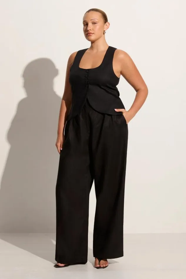 Women Faithfull The Brand Tops Stanze Vest Black