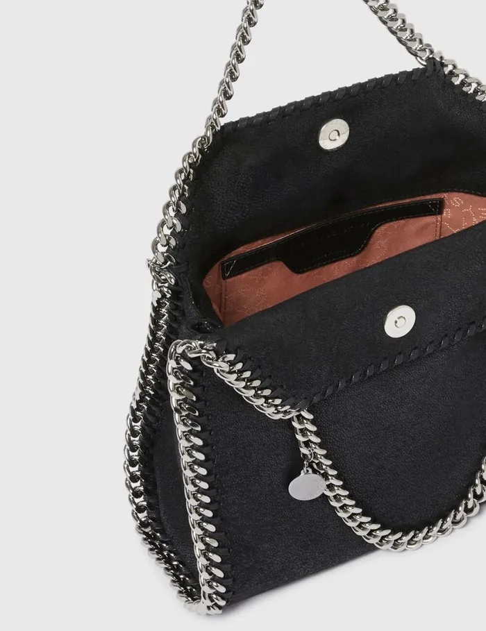 Women Falabella Mini Tote Bag Black Stella McCartney Mini Bags And Clutches Women Falabella Mini Tote Bag Black Stella McCartney Mini Bags And Clutches