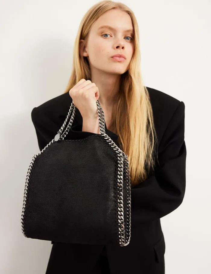 Women Falabella Mini Tote Bag Black Stella McCartney Mini Bags And Clutches Women Falabella Mini Tote Bag Black Stella McCartney Mini Bags And Clutches