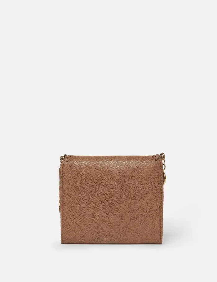 Women Falabella TriFold Wallet Pecan Brown Stella McCartney Iconic Falabella Women Falabella TriFold Wallet Pecan Brown Stella McCartney Iconic Falabella