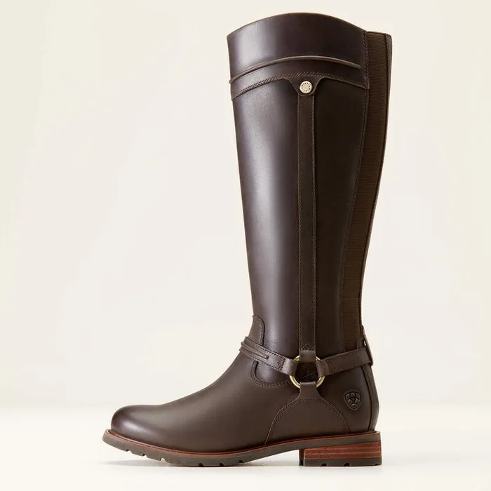 Women Fashion Boots Ariat Scarlet Waterproof Boot Mocha