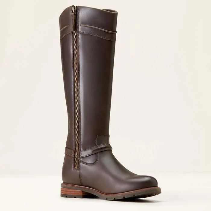 Women Fashion Boots Ariat Scarlet Waterproof Boot Mocha