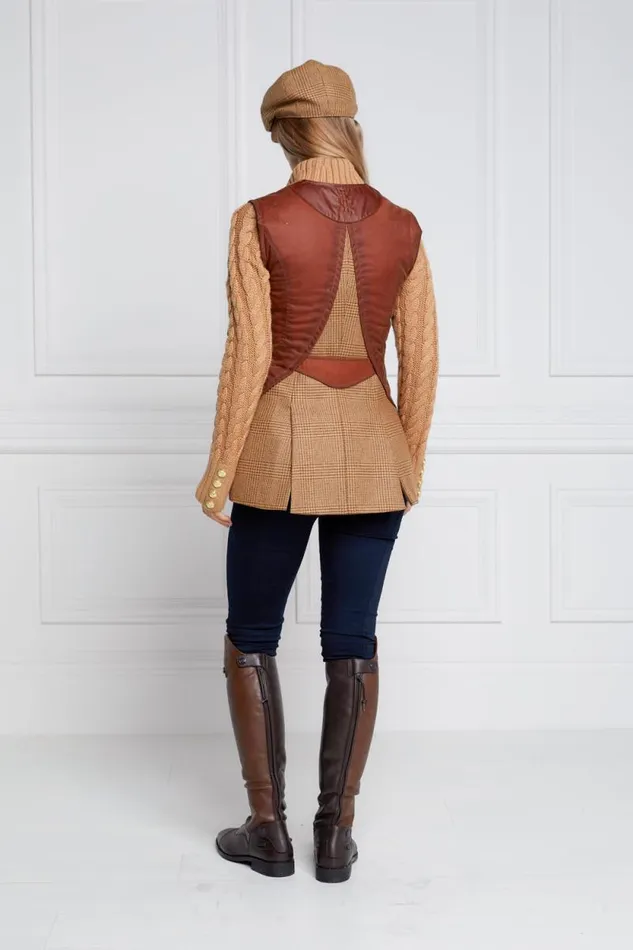Women Field Vest Tawny Holland Cooper Tailoring