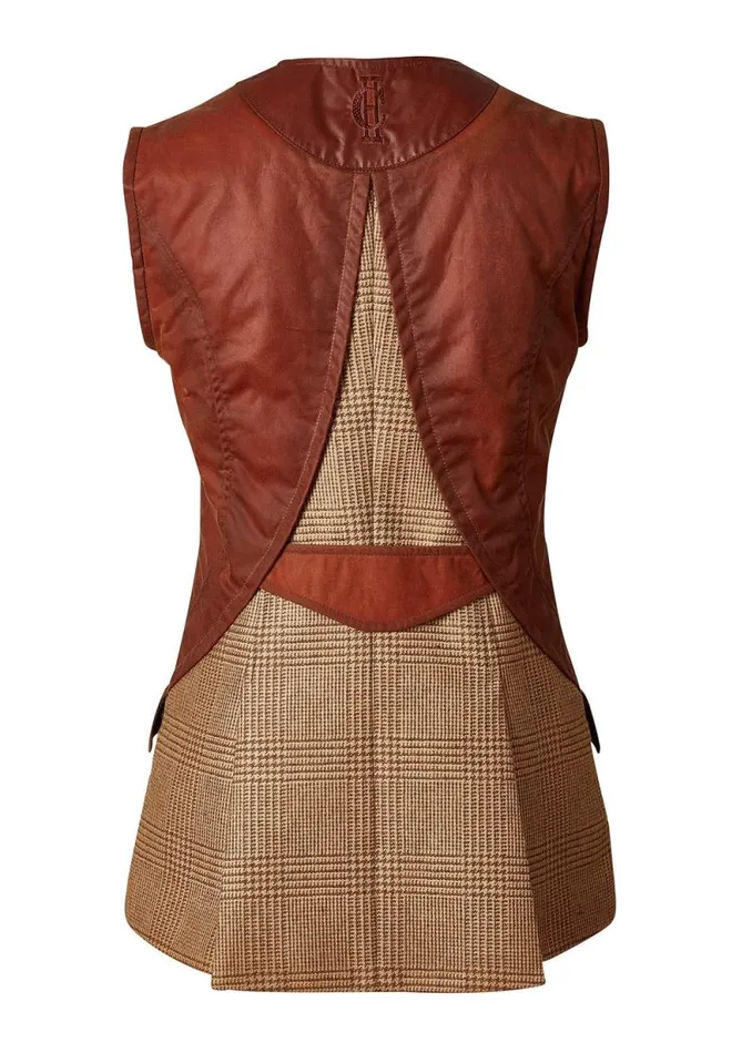 Women Field Vest Tawny Holland Cooper Tailoring