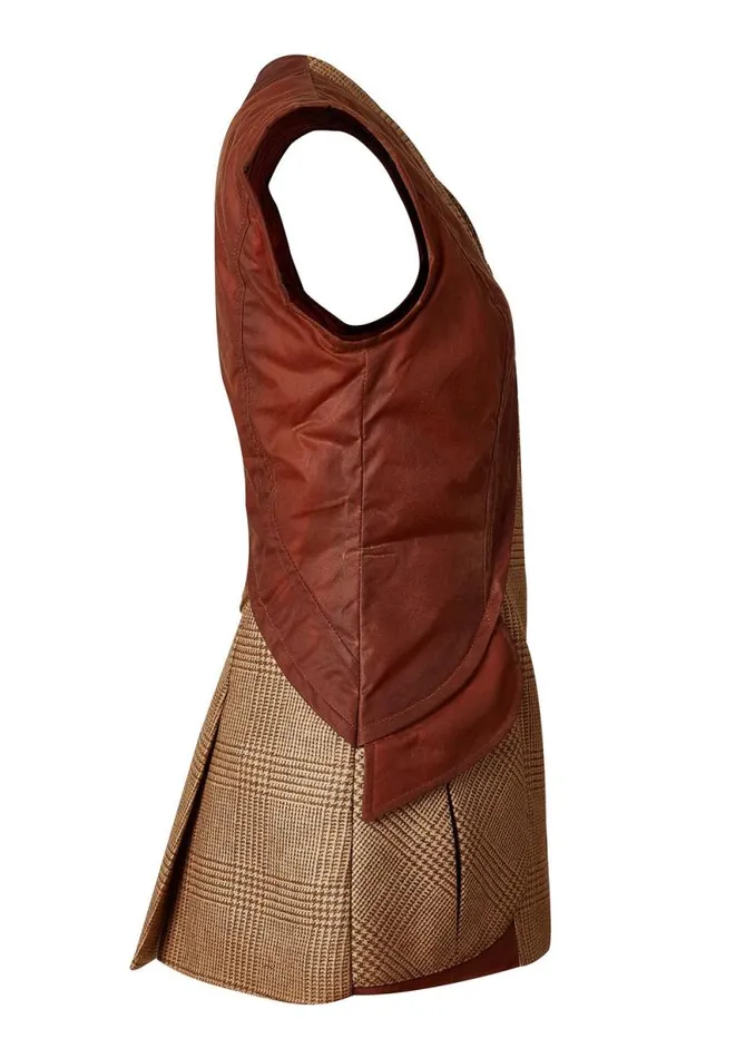 Women Field Vest Tawny Holland Cooper Tailoring