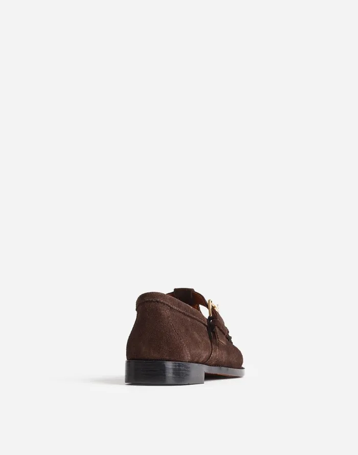 Women Flats and Loafers Madewell GHBASS Mary Jane Weejuns Loafers Brown