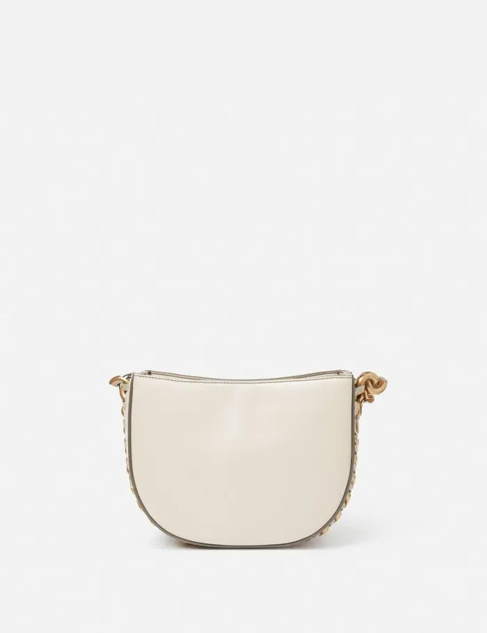 Women Frayme Small Shoulder Bag Pure White Stella McCartney Mini Bags And Clutches Women Frayme Small Shoulder Bag Pure White Stella McCartney Mini Bags And Clutches