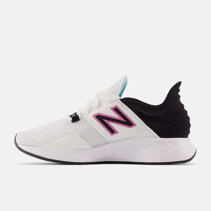 Women Fresh Foam Roav White With Black And Surf New Balance Running Women Fresh Foam Roav White With Black And Surf New Balance Running
