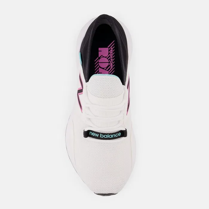 Women Fresh Foam Roav White With Black And Surf New Balance Running Women Fresh Foam Roav White With Black And Surf New Balance Running
