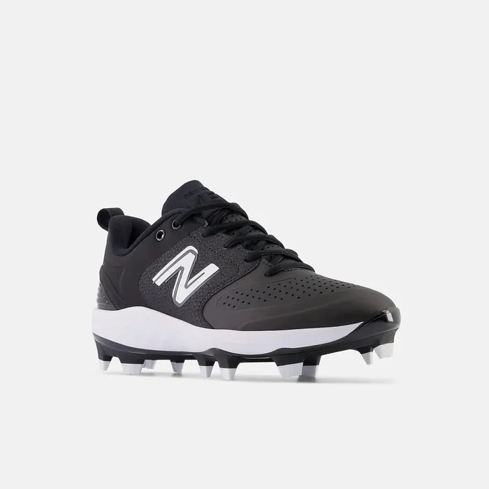 Women Fresh Foam Velo V3 Molded Synthetics Black With White New Balance Softball