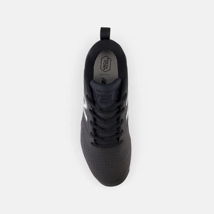 Women Fresh Foam Velo V3 Molded Synthetics Black With White New Balance Softball