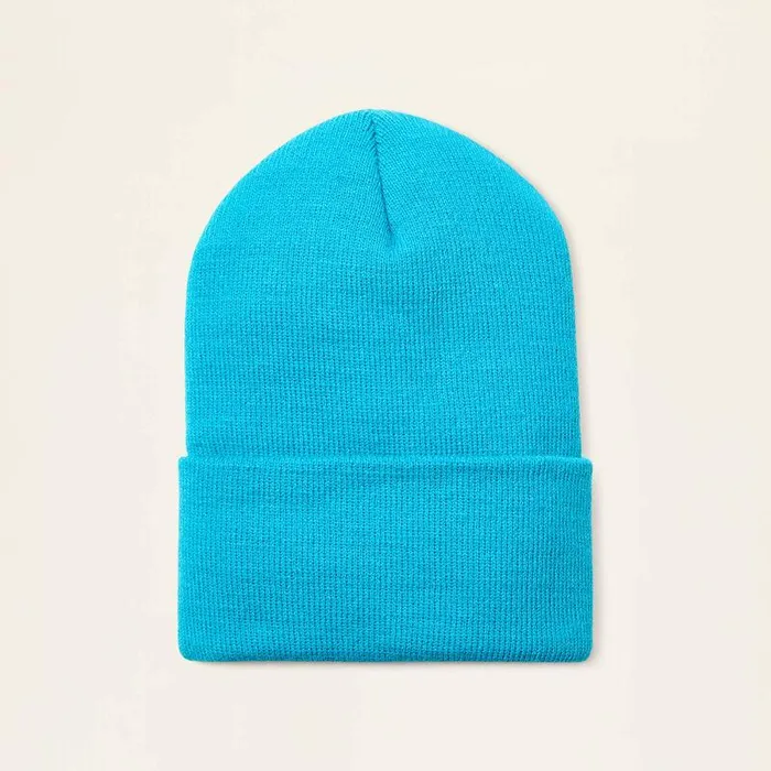 Women Hats and Caps Ariat Rebar Beanie Teal Women Hats and Caps Ariat Rebar Beanie Teal