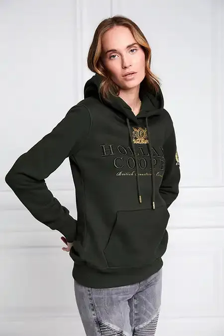 Women HC Heritage Hoodie Racing Green Holland Cooper Hoodies