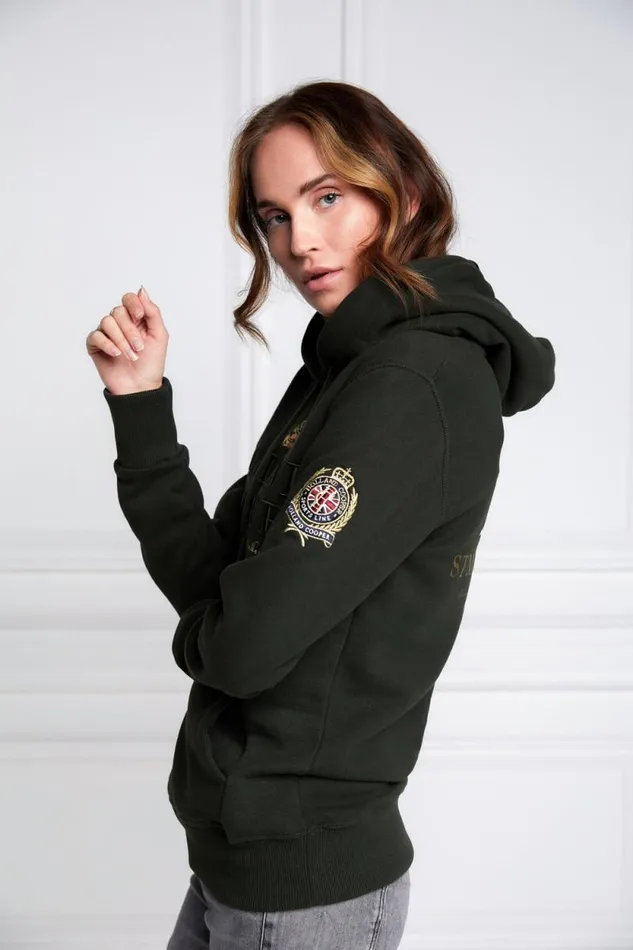 Women HC Heritage Hoodie Racing Green Holland Cooper Hoodies