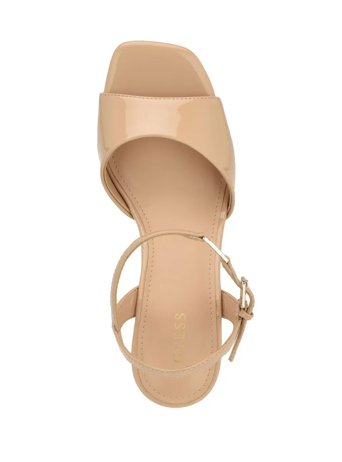 Women Heels GUESS Nude Zione Wedge Heels Women Heels GUESS Nude Zione Wedge Heels