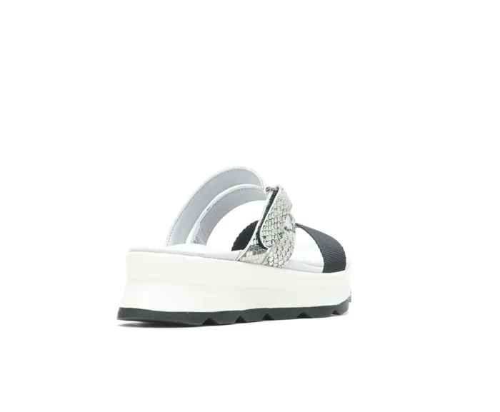 Women Hush Puppies Andi Slide Snake Leatherblack Sandals Women Hush Puppies Andi Slide Snake Leatherblack Sandals