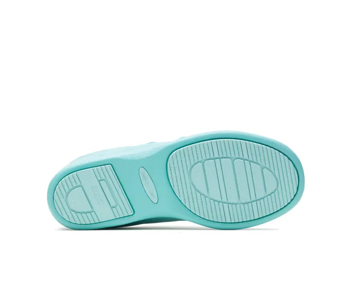 Women Hush Puppies Power Walker Ii Seafoam Leather Walking Shoes Women Hush Puppies Power Walker Ii Seafoam Leather Walking Shoes
