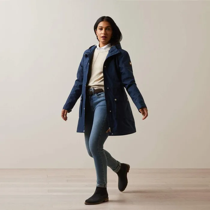Women Jackets and Vests Ariat Atherton Jacket Navy Women Jackets and Vests Ariat Atherton Jacket Navy