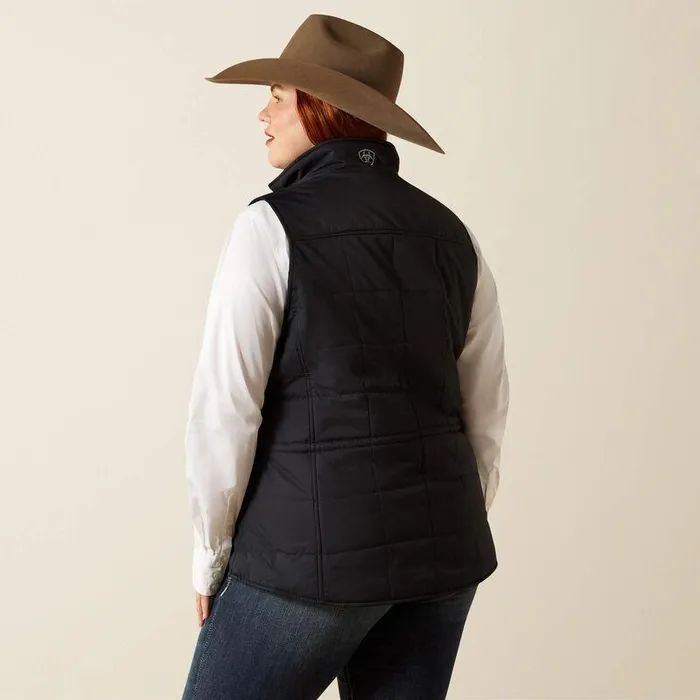 Women Jackets and Vests Ariat Crius Insulated Vest Black Women Jackets and Vests Ariat Crius Insulated Vest Black