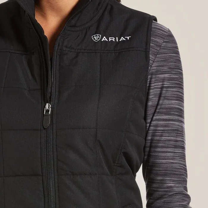 Women Jackets and Vests Ariat Crius Insulated Vest Black Women Jackets and Vests Ariat Crius Insulated Vest Black