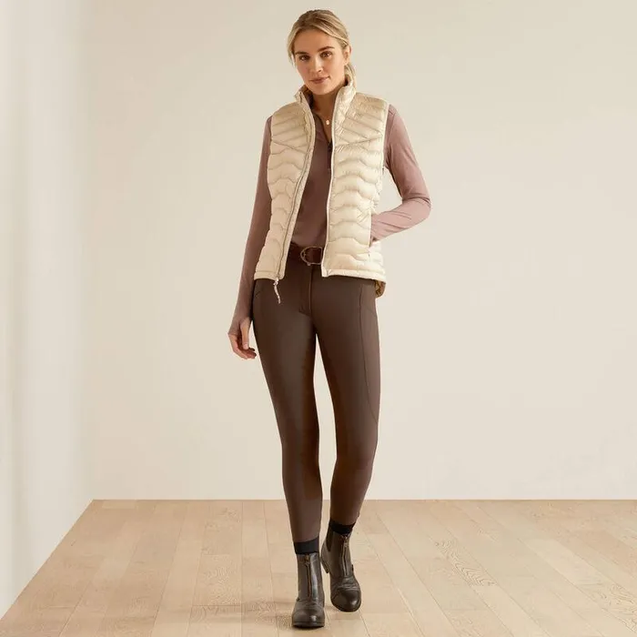 Women Jackets and Vests Ariat Ideal Down Vest Iridescent Summer Sand Women Jackets and Vests Ariat Ideal Down Vest Iridescent Summer Sand