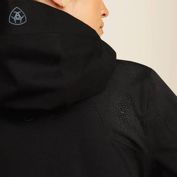Women Jackets and Vests Ariat Venture Waterproof Jacket Black Women Jackets and Vests Ariat Venture Waterproof Jacket Black