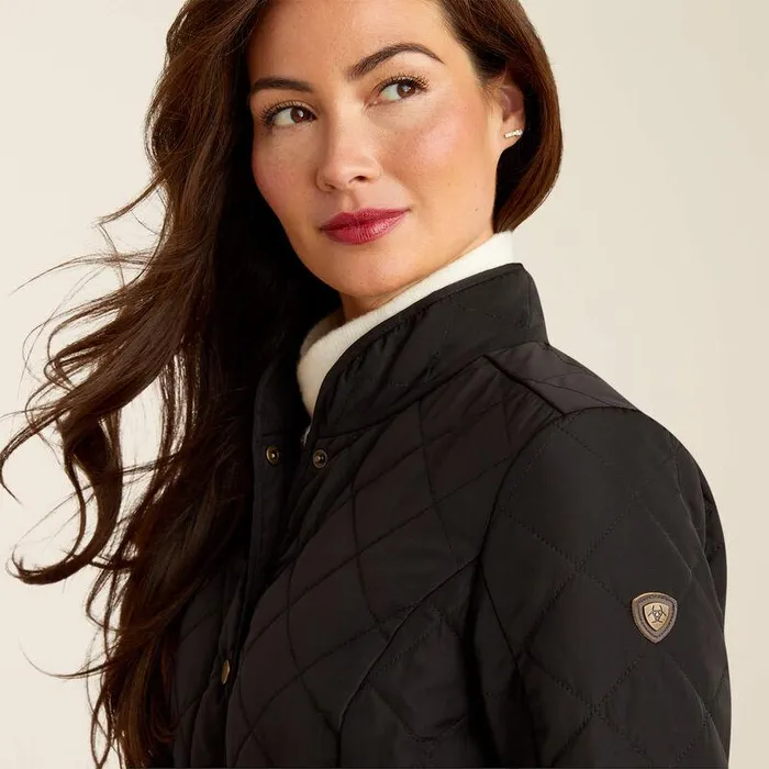 Women Jackets and Vests Ariat Woodside Jacket Black