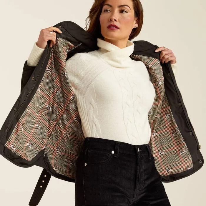Women Jackets and Vests Ariat Woodside Jacket Black